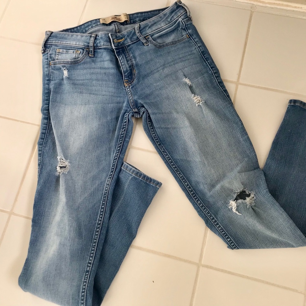 Hollister skinny jeans size 5